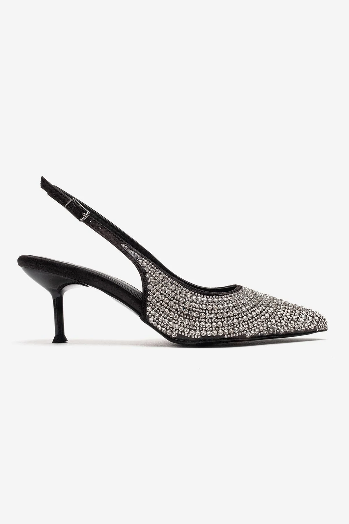 YASMINA - Black Stiletto Pump (Women) - Image 4