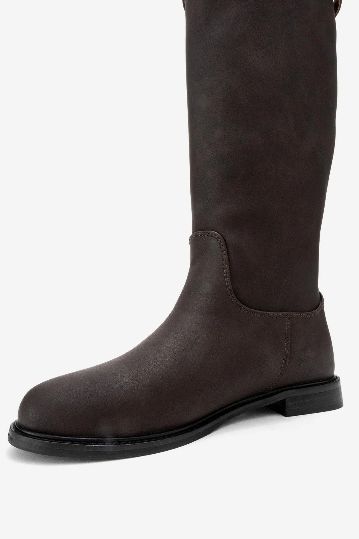 Yoko - Brown Nubuck Riding Boot (women) - Image 4