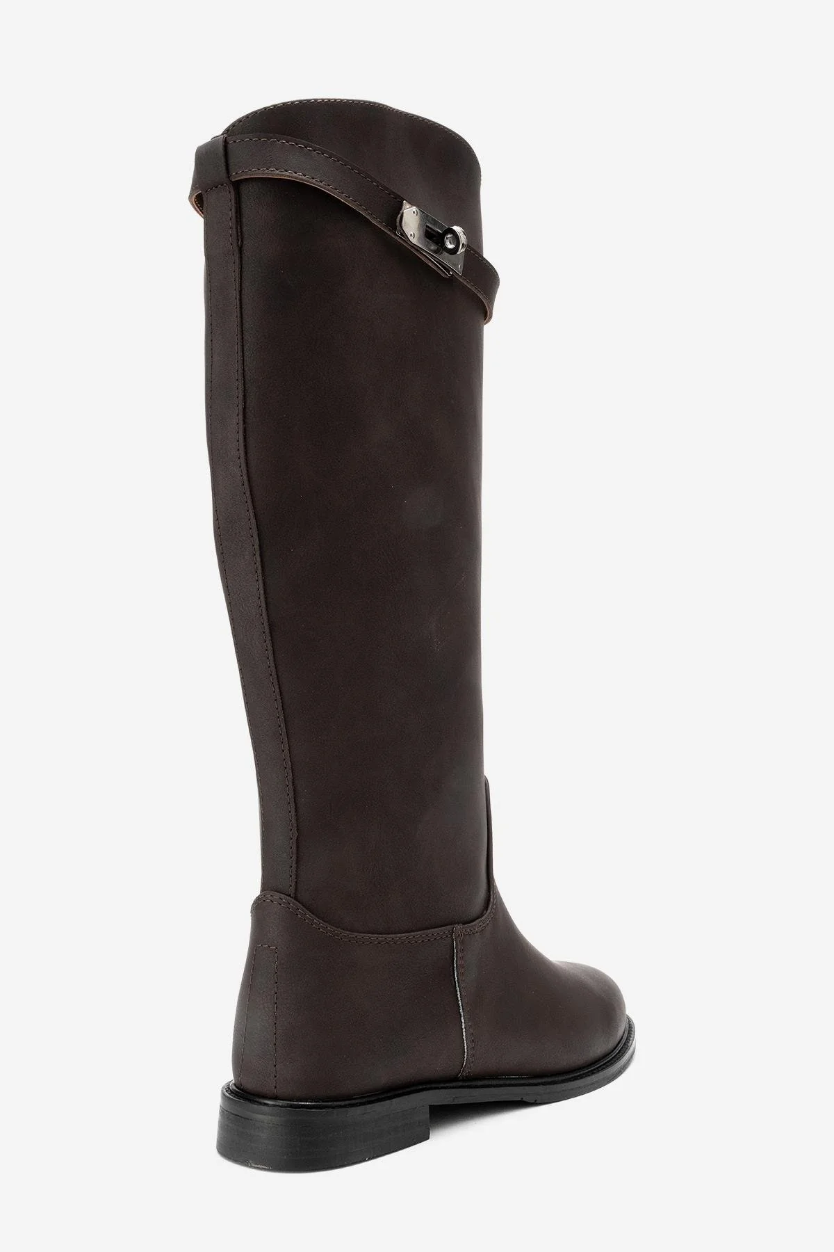 Yoko - Brown Nubuck Riding Boot (women) - Image 5