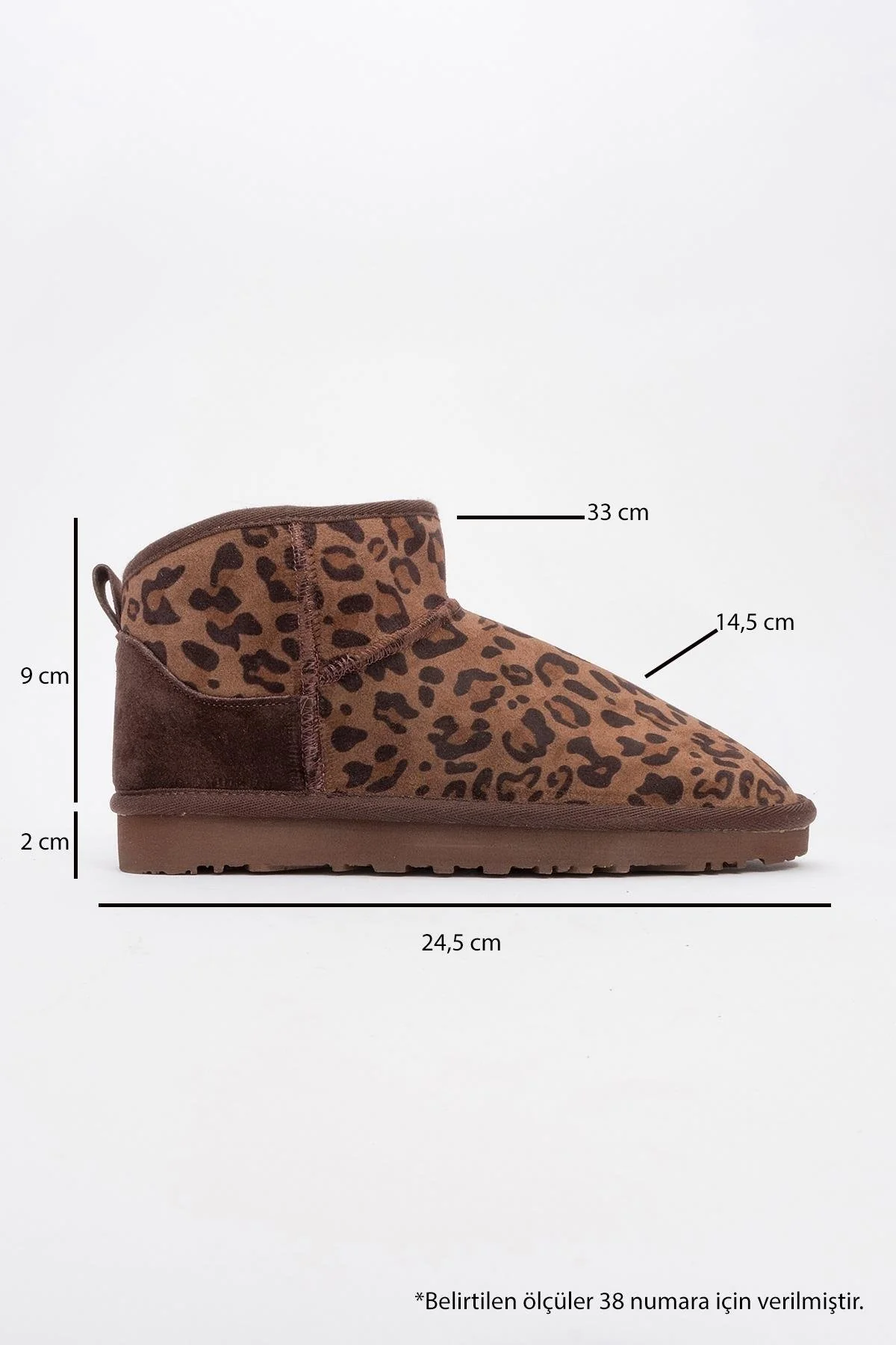 ZAZ Brown Leopard Leather Boot (Women) - Image 4