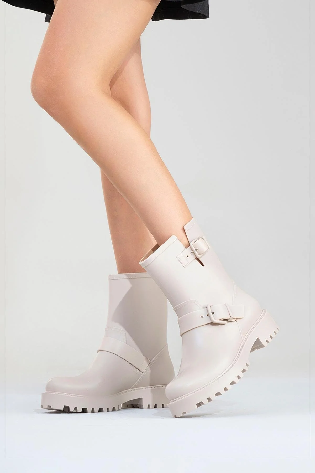 Zone - Beige Rain Boot (Women) - Image 5